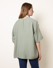 Scarf Viscose Top