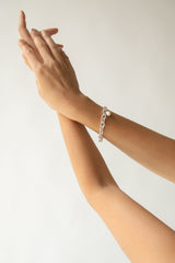 PEARL CHARM CHAIN BRACELET