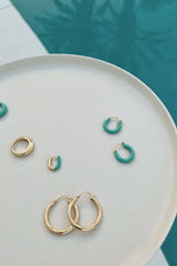 ENAMEL HOOP SET