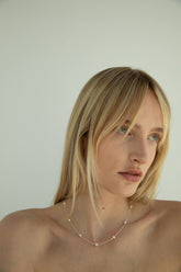FRESH WATER PEARL CHAIN NECKLACE