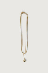 LAYERED HEART PENDANT NECKLACE