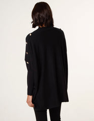 Butterfly Button Detail Jumper