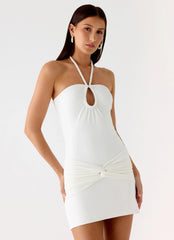 Sacred Mini Dress - White