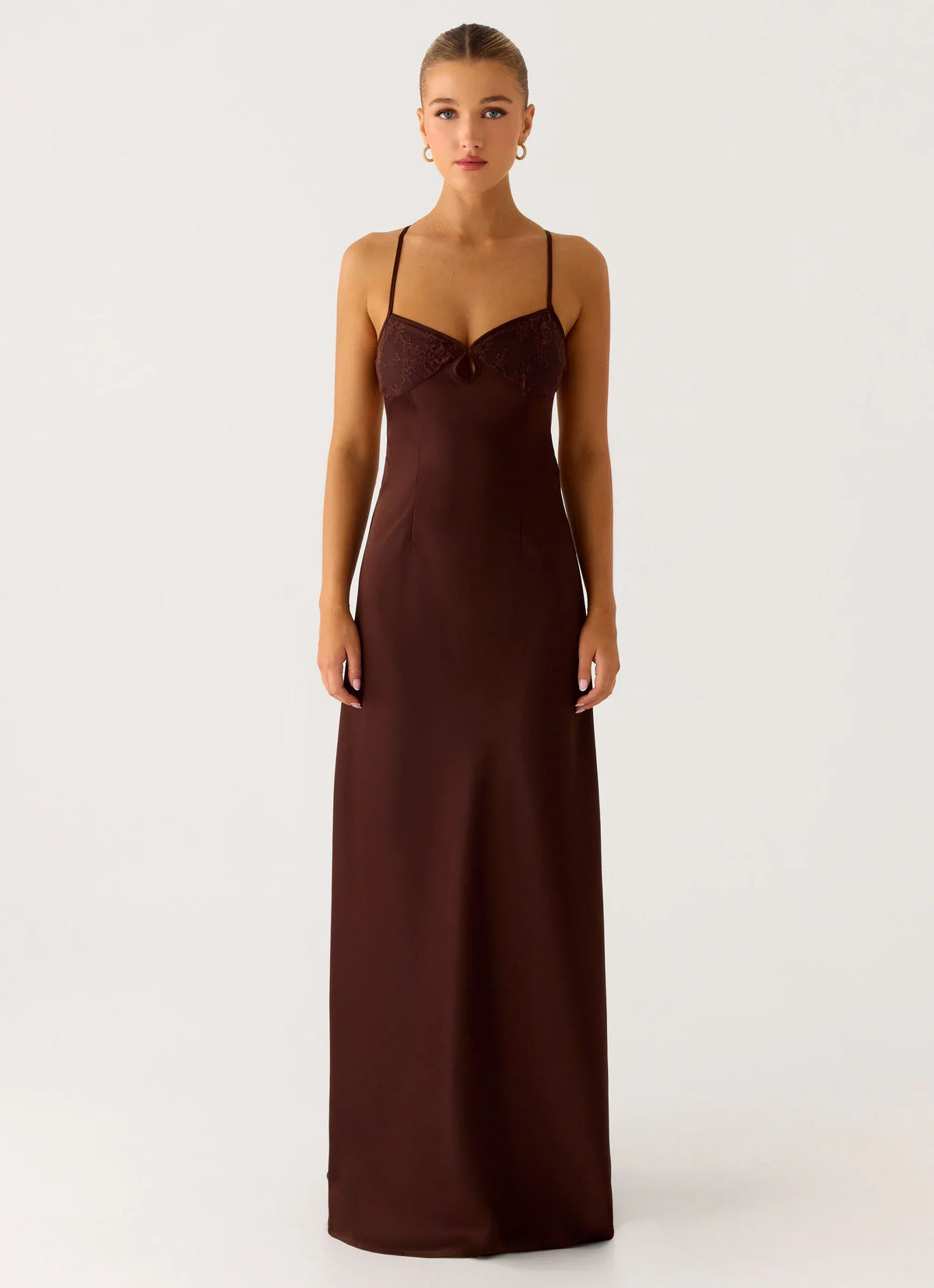 Joanie Maxi Dress - Chocolate