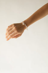 PEARL CHARM CHAIN BRACELET