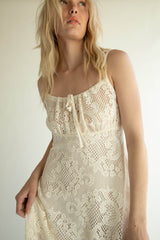 MIDI LACE DRESS