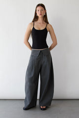 FOLD-OVER WAIST PANT