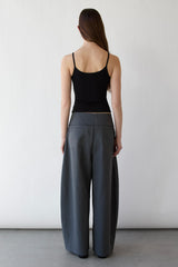 FOLD-OVER WAIST PANT
