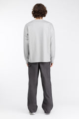 CREWNECK SWEATSHIRT WITH CARGO POCKET