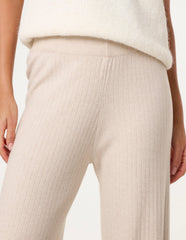 Ribbed Wide Leg Trousers